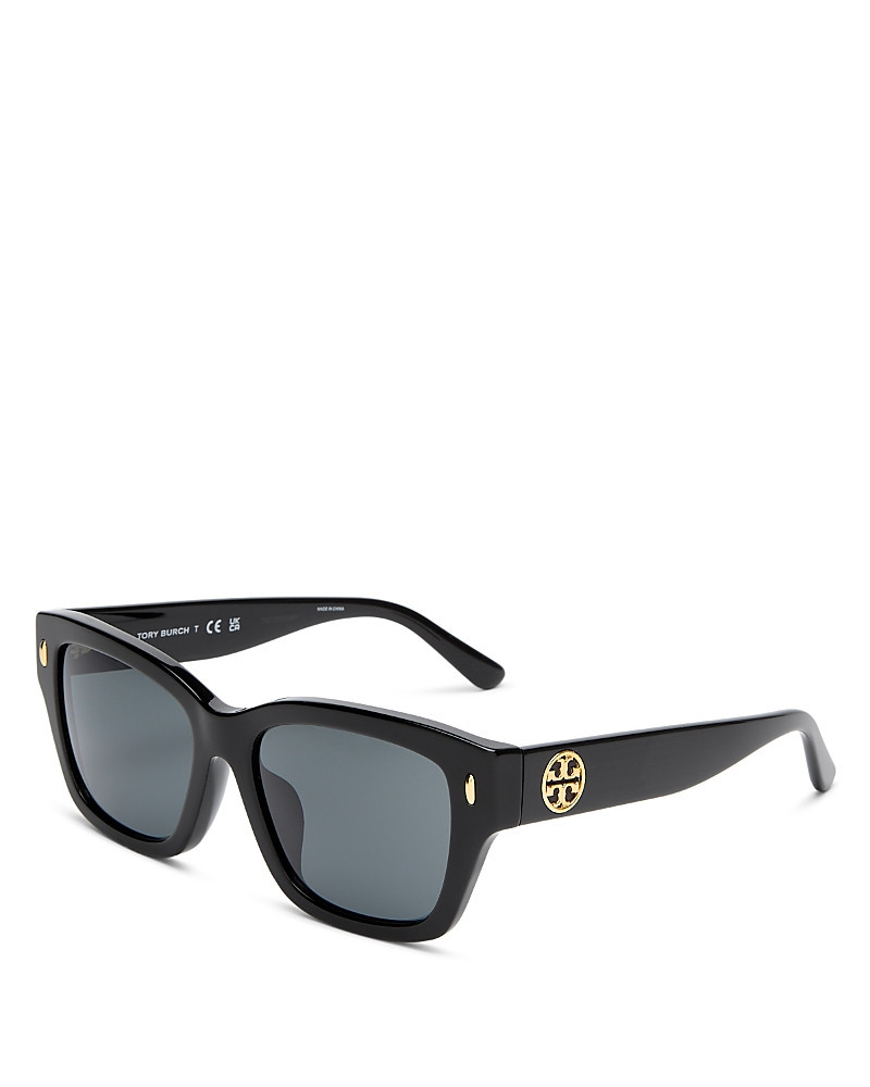 Tory Burch Square Sunglasses, 53mm | Bloomingdale's (US)