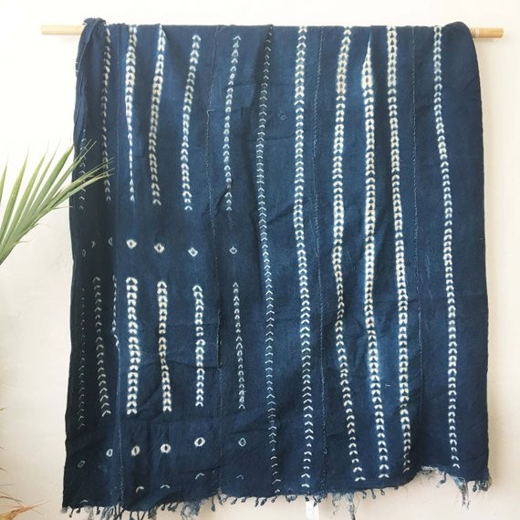 Indigo Mudcloth | Etsy (US)