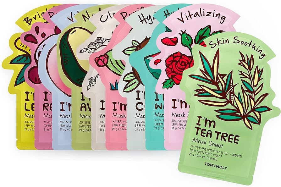 TONYMOLY I'm Real Sheet Mask, Pack of 10 | Amazon (US)