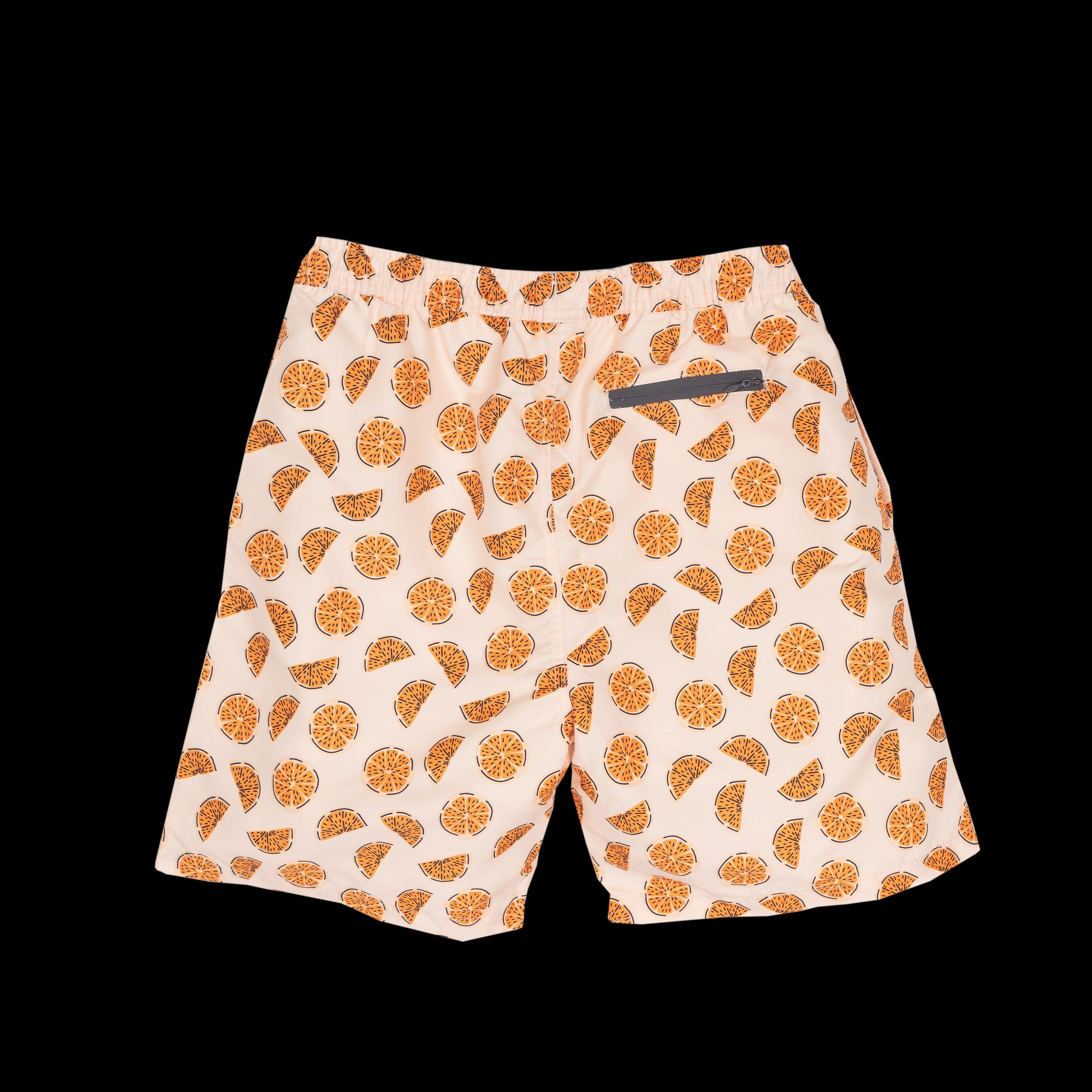 Cuties in Clementine Men's Swim Trunks | The Oaks Apparel Company