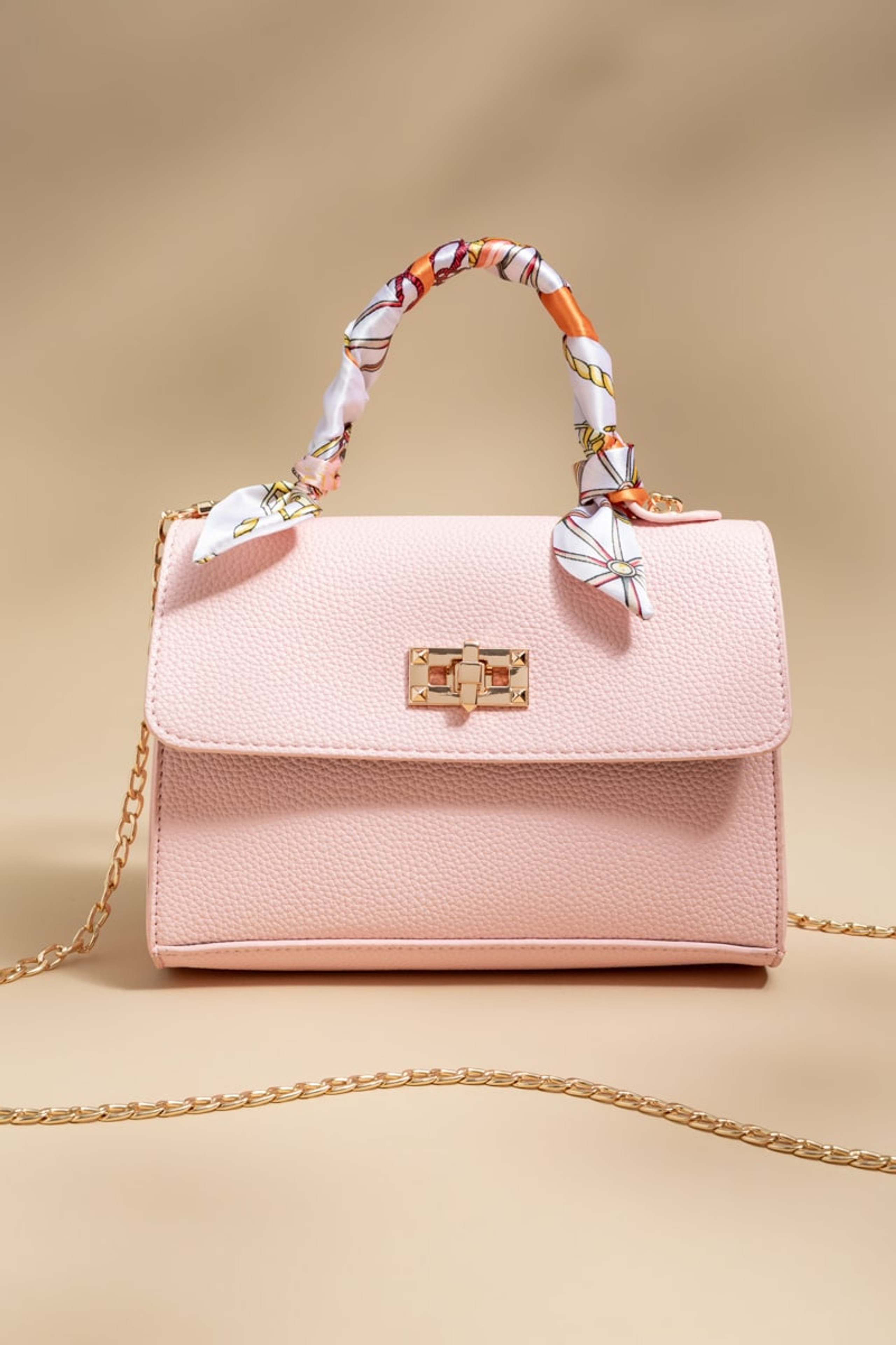 Shelly Scarf Handle Satchel Bag | Francesca's