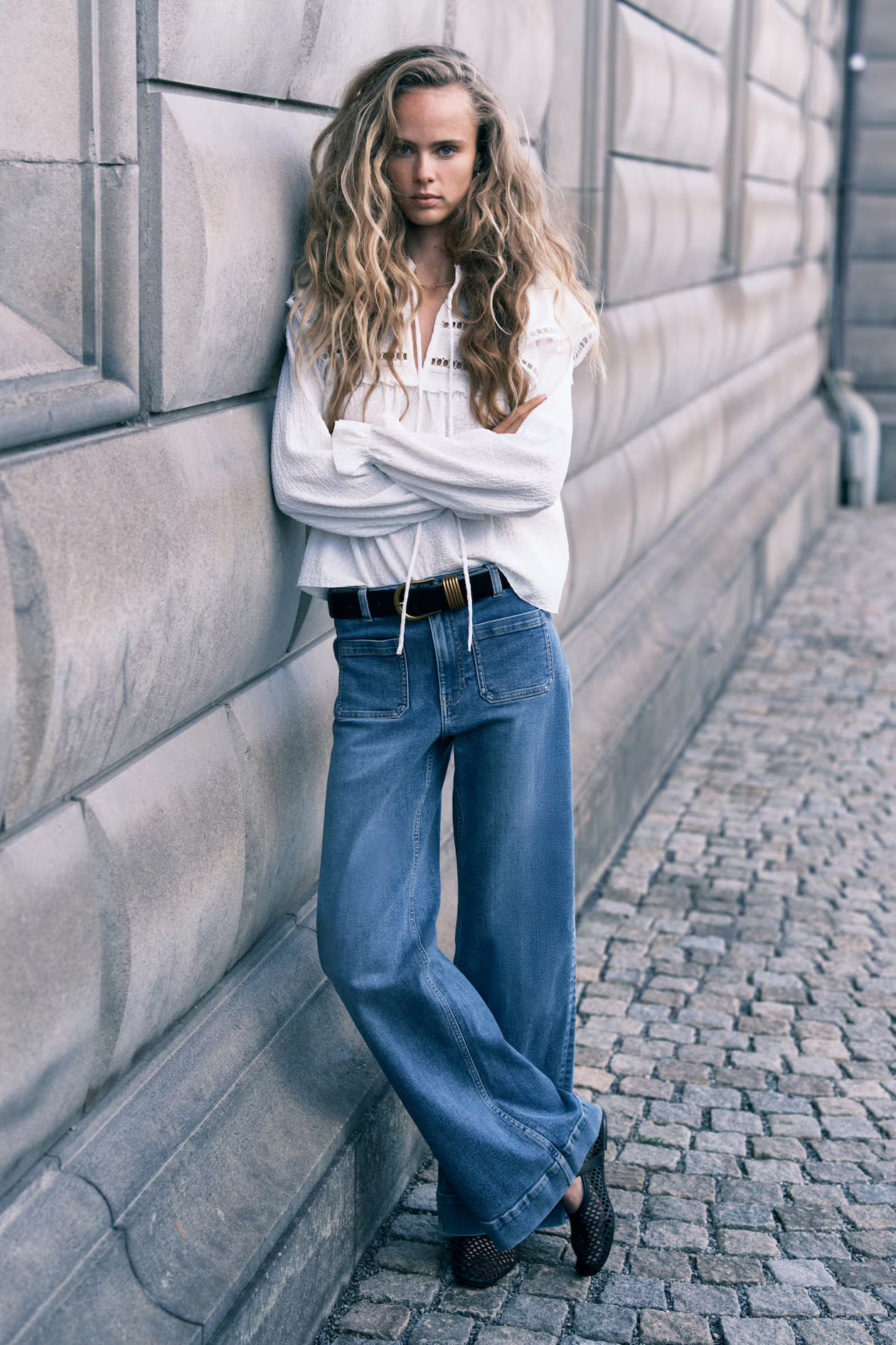 Wide High Jeans | H&M (FR, IT, ES, PT, BE)