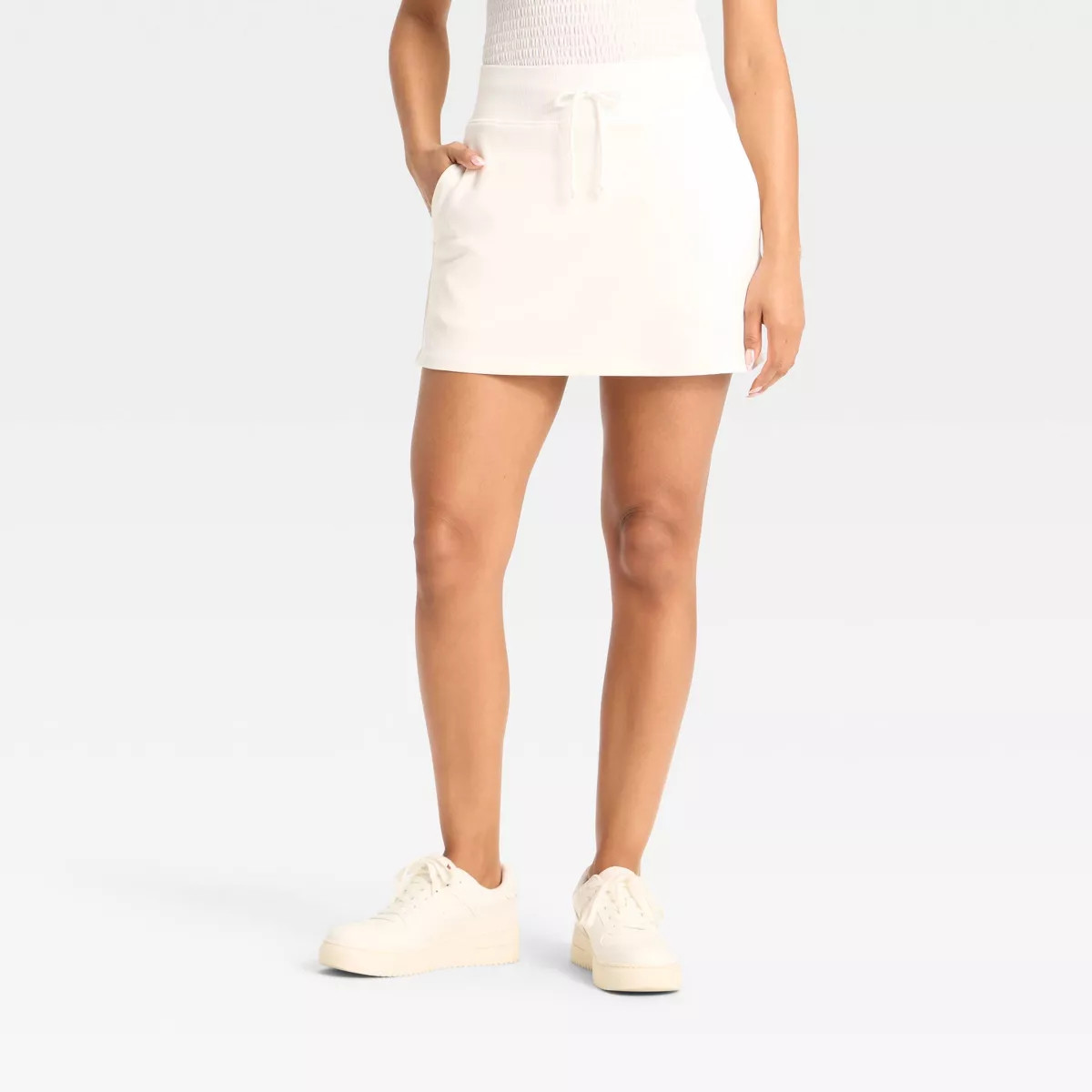 Women's Mid-Rise Interlock Skort - Wild Fable™ | Target