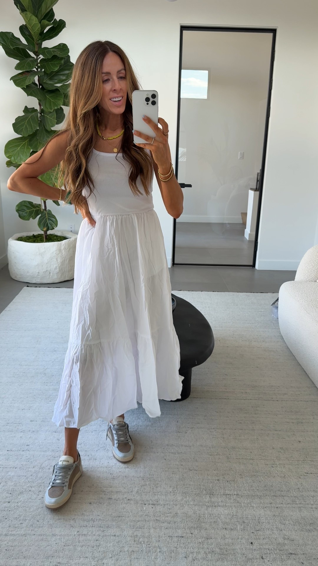 Use code KAILEE20 for 20% off $100+ purchases from Anthro until Sunday!! Loving this dress and can’t wait to style it for summer (size xs)!