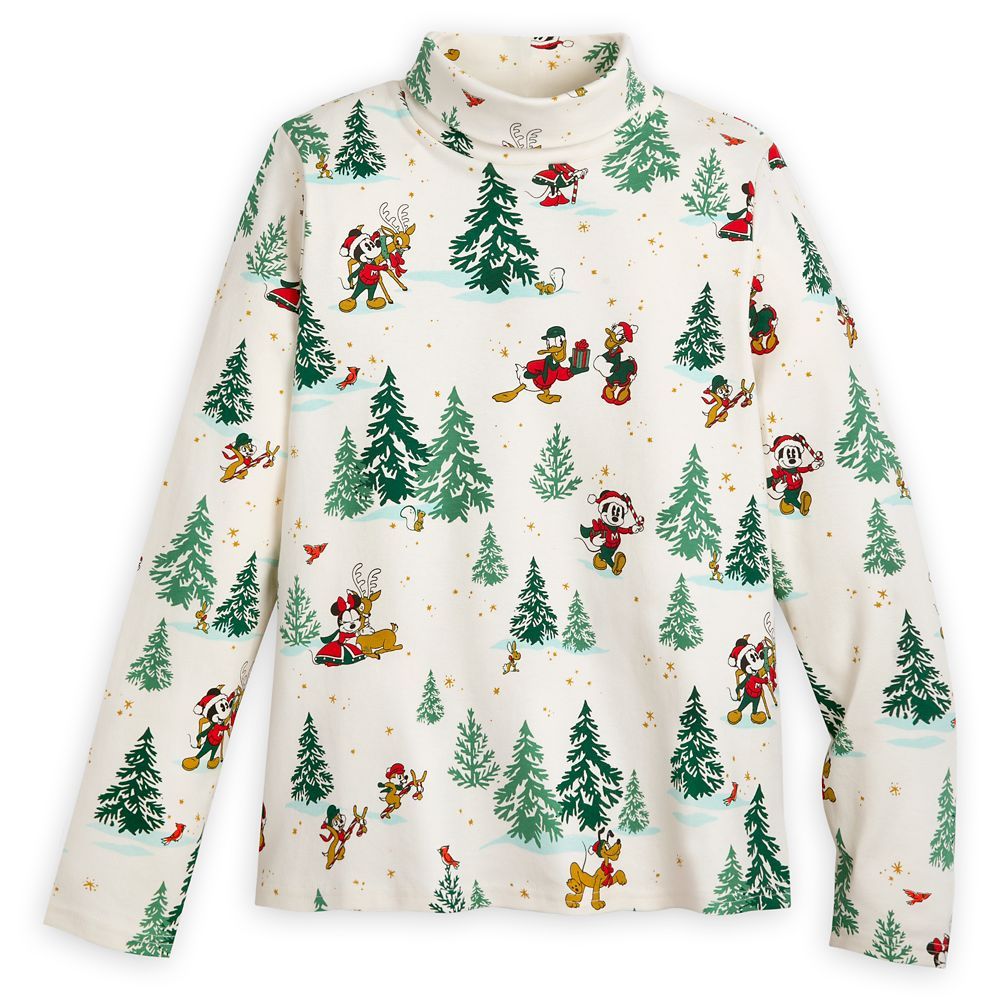 Mickey Mouse and Friends Holiday Knit Turtleneck for Women | Disney Store