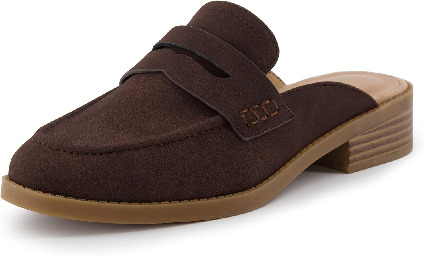 CUSHIONAIRE Women's Prescott Slip On Mule +Memory Foam, Wide Widths Available | Amazon (US)