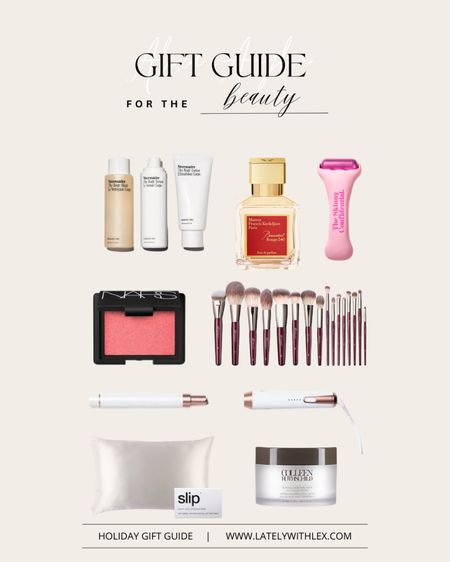 Gift guide beauty // Christmas gifts for her // makeup // skincare 

#LTKGiftGuide #LTKHoliday #LTKbeauty