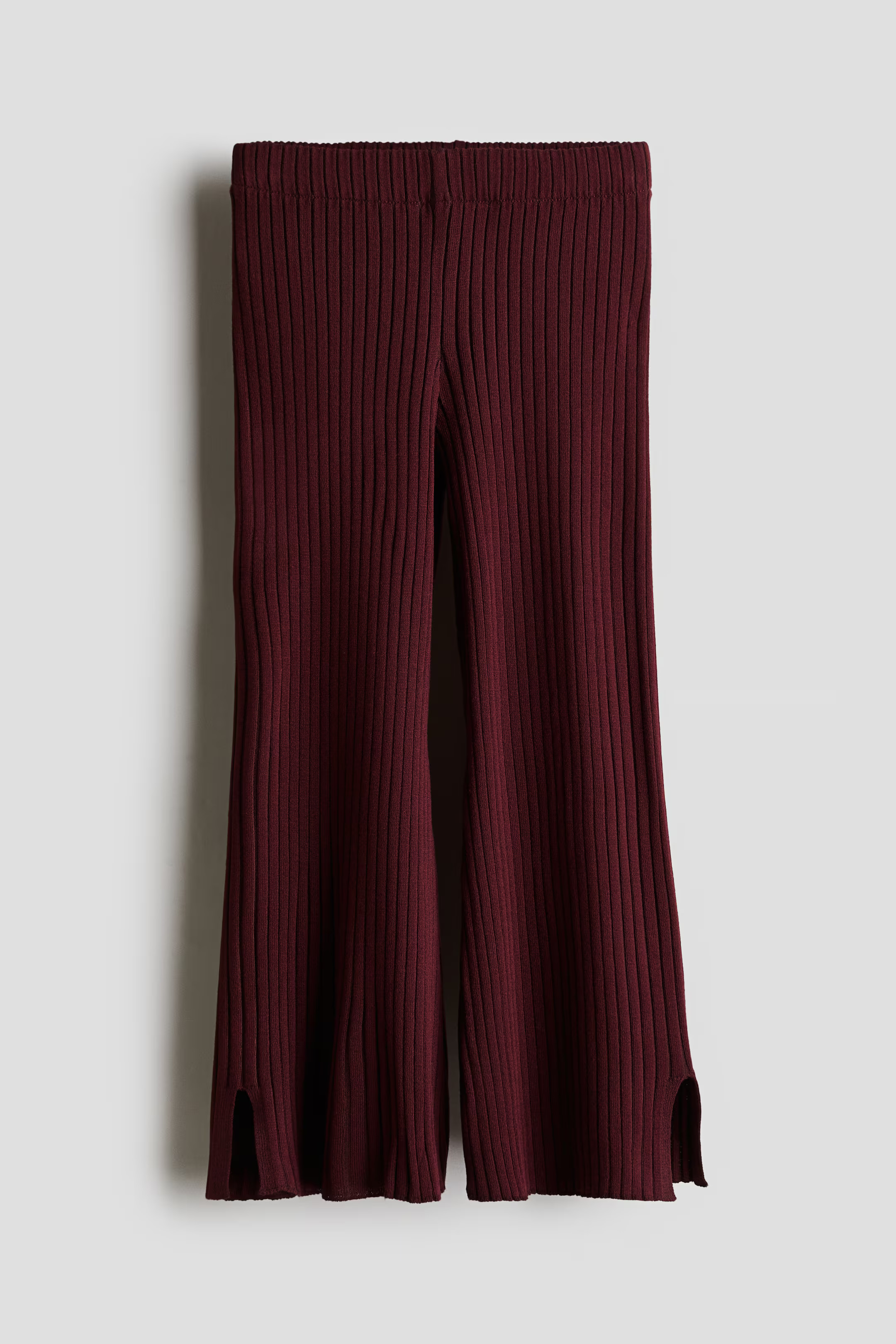 Flared Rib-Knit Pants | H&M (US + CA)