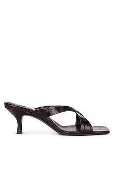 X Band Kitten Heel in Tan | Revolve Clothing (Global)