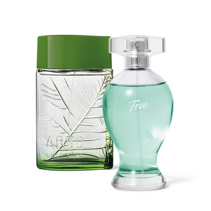 Combo Desodorante Colônia: Boticollection Free 100ml + Arbo Puro 100ml | O Boticário | oBoticario (BR)