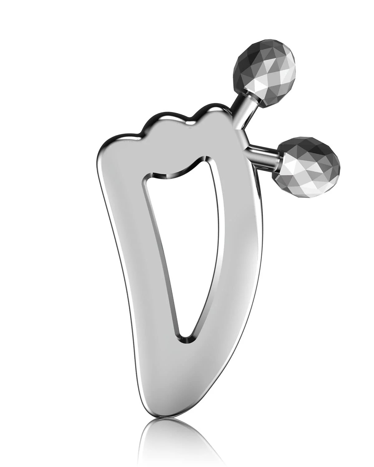 Metal Gua Sha Roller, Gua Sha Facial Tools Stone for Facial Body Skin | Yeamon Beauty