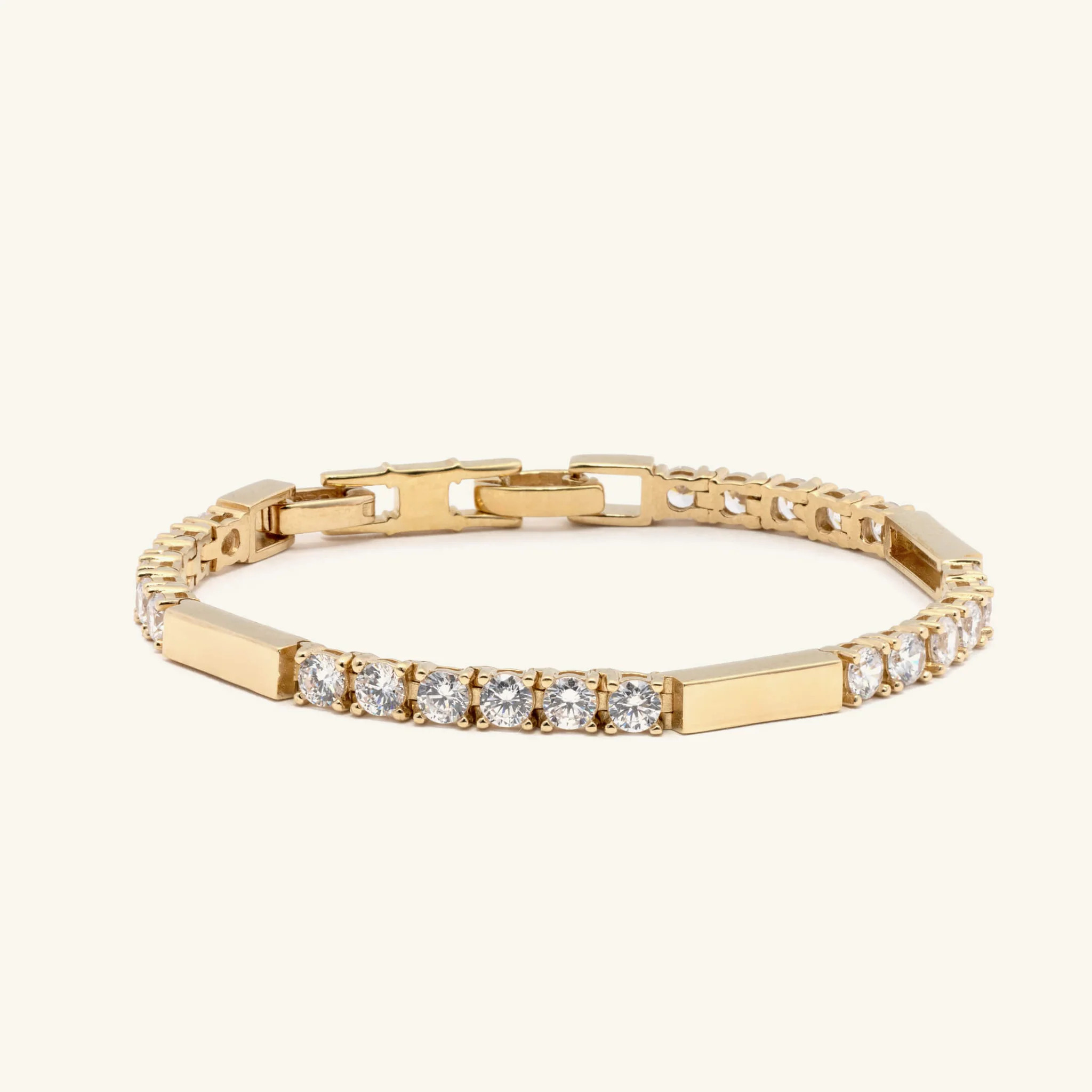 Gold Vermeil Tennis Bracelet | Little Words Project