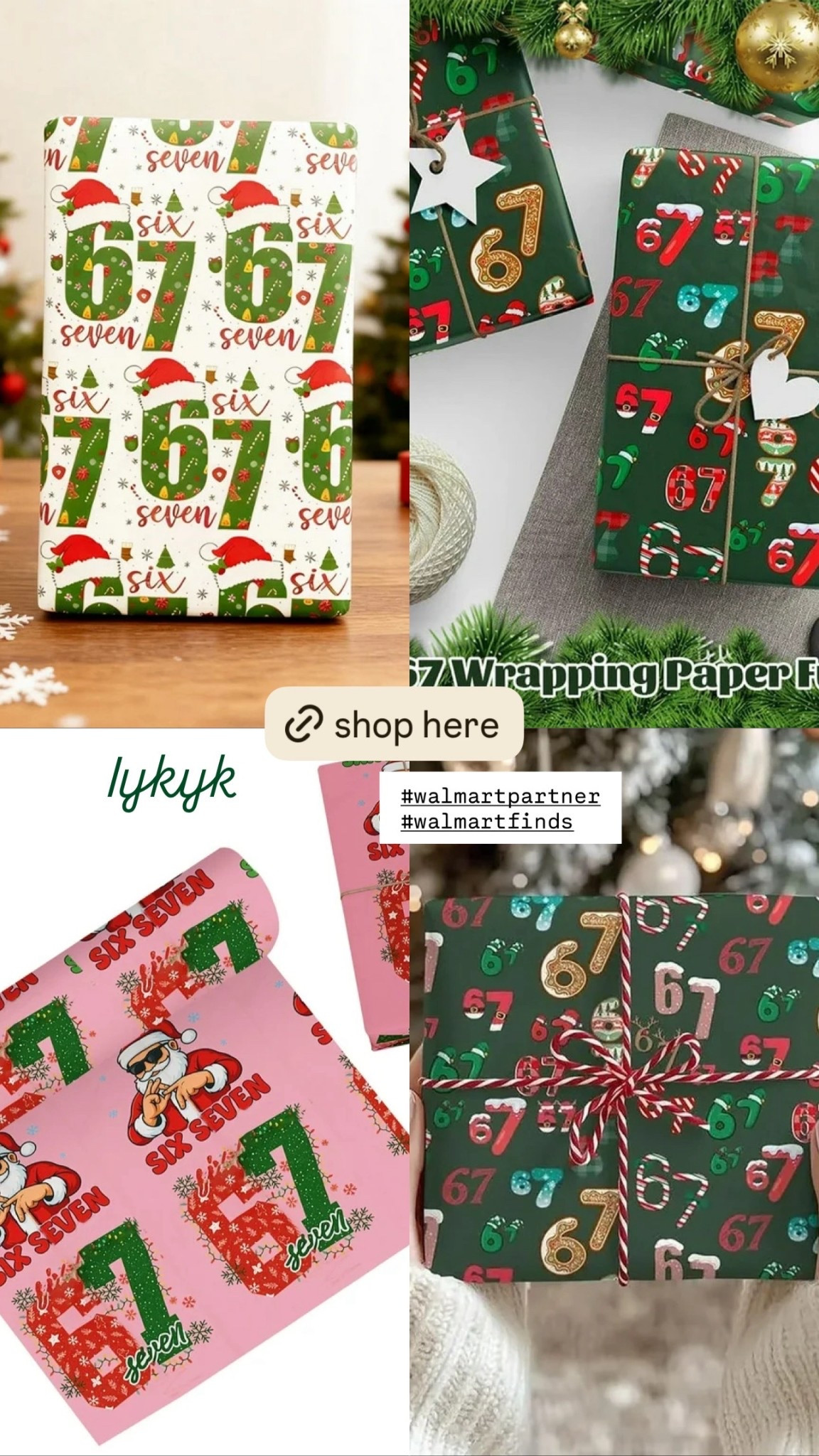 Get ready to wrap, laugh, and gift with our 6–7 funny wrapping paper picks! These hilarious prints add the perfect touch of humor under the tree—because who says presents can’t come with a punchline? Perfect for office parties, gag gifts, or just bringing smiles on Christmas morning.

funny wrapping paper, humorous Christmas gift wrap, gag gift wrapping ideas, holiday wrapping paper trends 2025, Christmas humor gift ideas, quirky wrapping paper for men and women, unique holiday wrapping ideas, funny Christmas packaging, best funny wrapping paper on LTK, holiday gift wrap inspiration, trending Christmas decor finds.


#LTKKids #LTKFamily #LTKHoliday