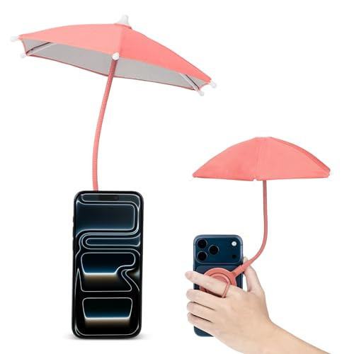 Kiorafoto Phone Umbrella for Sun, Magnetic Cellphone SunShade Shield Umbrella, Universal Phone Su... | Amazon (US)