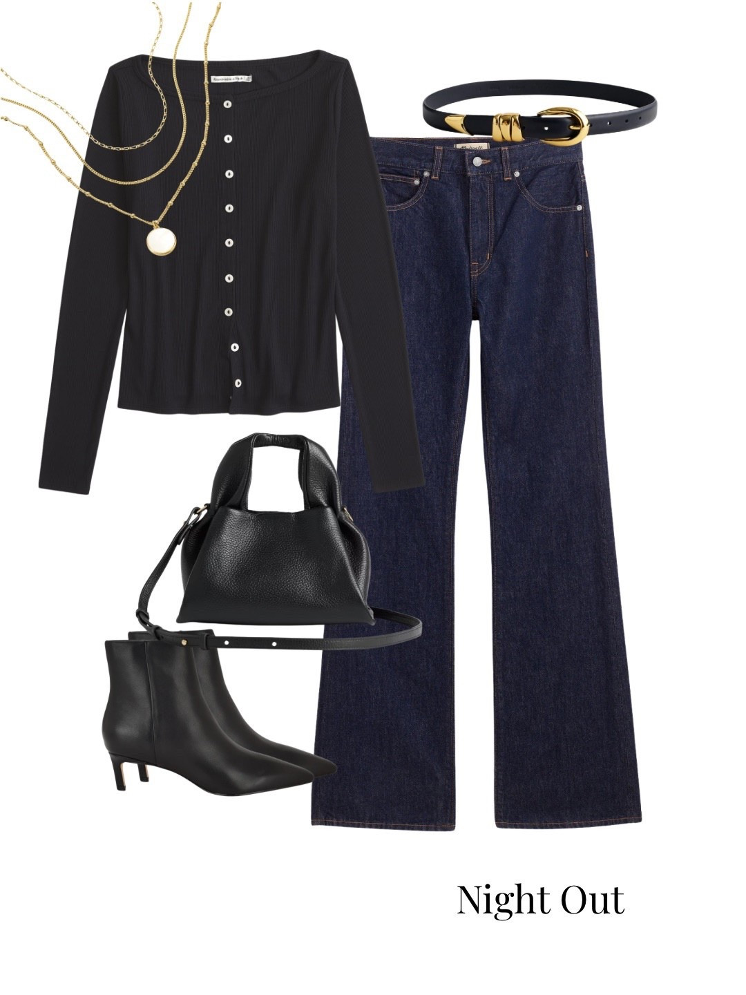 Date night uniform.
Elevated denim, a simple but ultra flattering top, and a heel that feels wearable all night.

#LTKdayinmylife #LTKootd #LTKmomlife