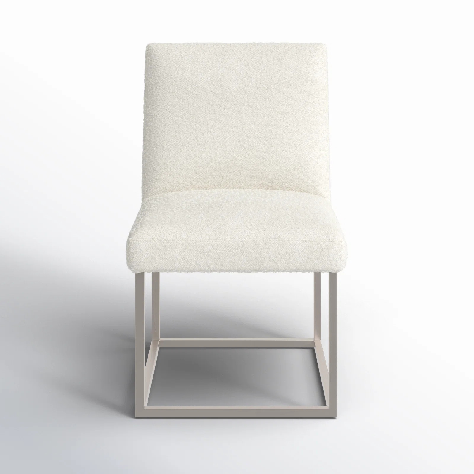 Athens Upholstered Stainless Steel Side Chair | Joss & Main