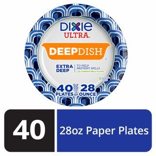 Dixie Ultra® Compostable 9-Inch Deep Dish Plates | Kroger