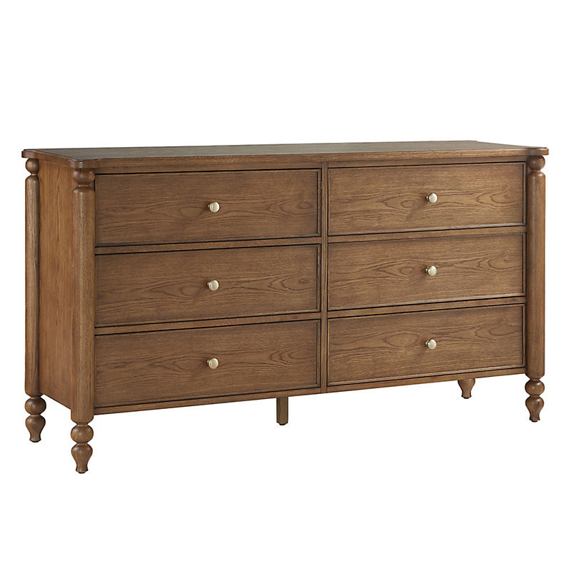 Dover 6-Drawer Dresser - Chestnut - Ballard Designs | Ballard Designs, Inc.