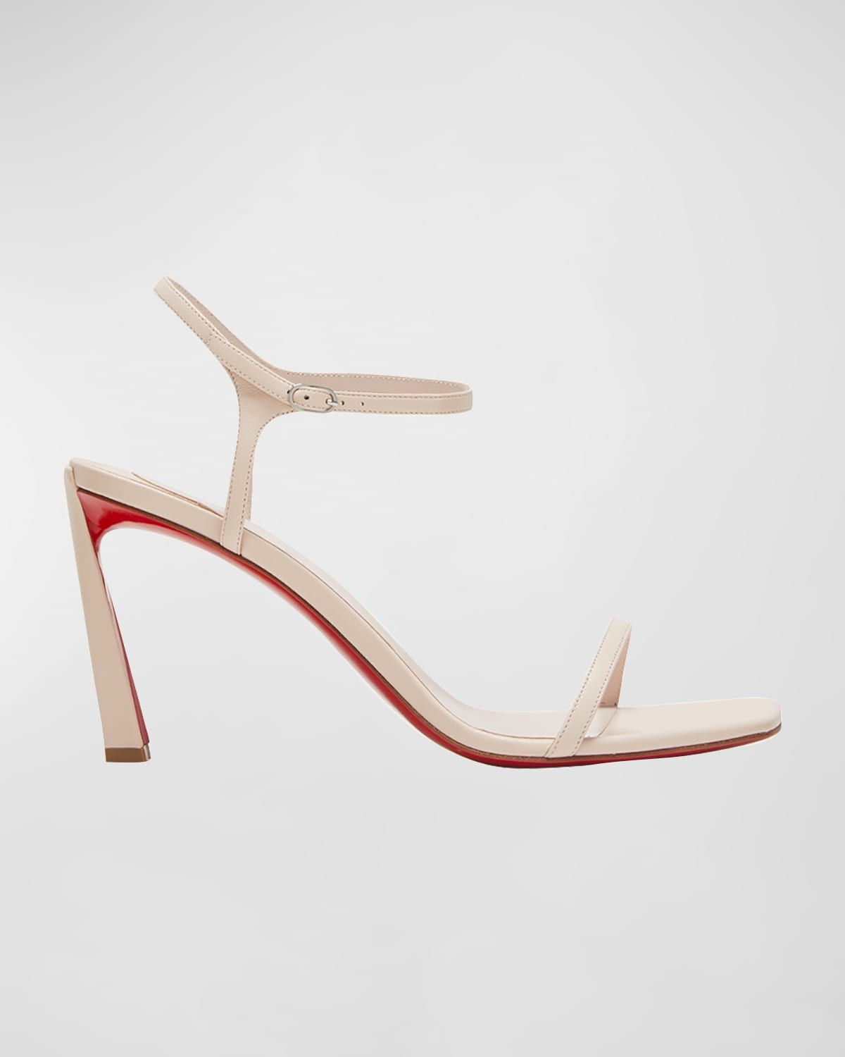 Condora Ankle-Strap Red Sole Sandals | Neiman Marcus