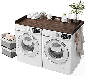 Washer Dryer Countertop – 54 x 27.6 Non-Slip Laundry Topper for Front-Load Washers & Dryers | M... | Amazon (US)