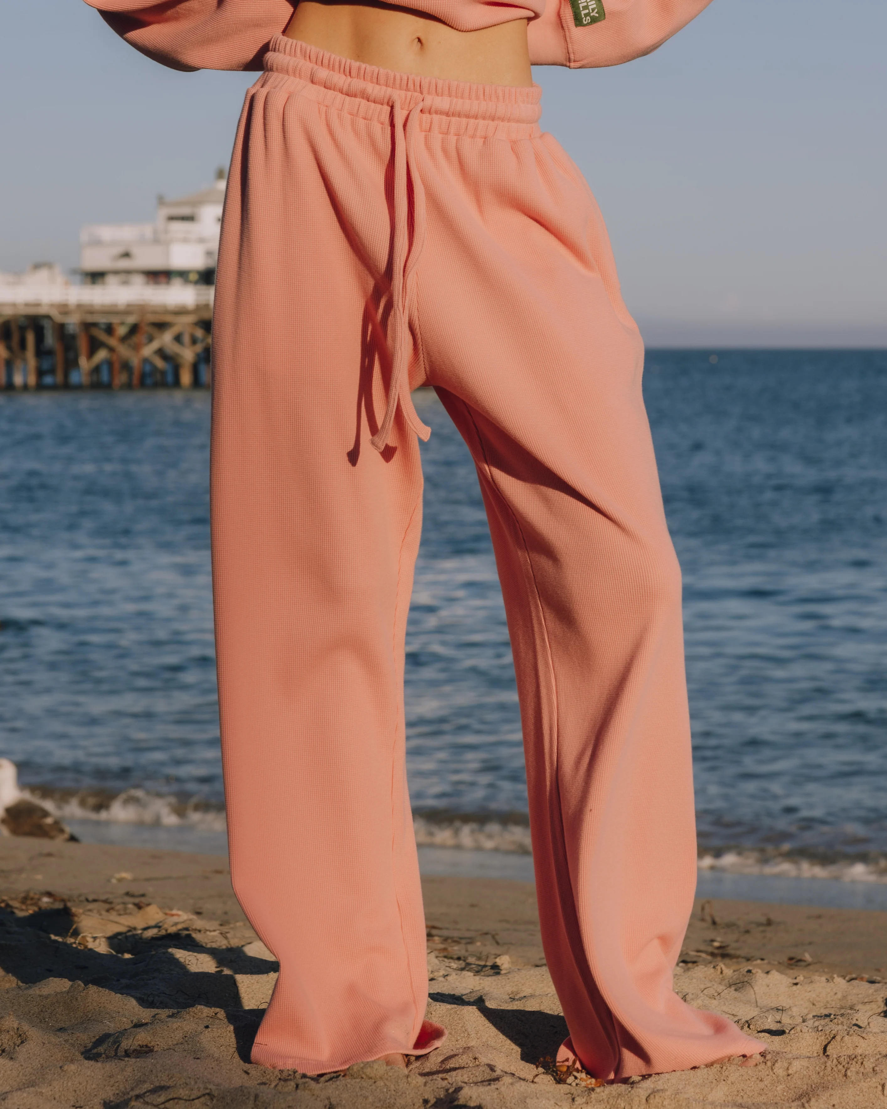Thermal Resort Pants - Dusty Rose | Daily Drills LLC