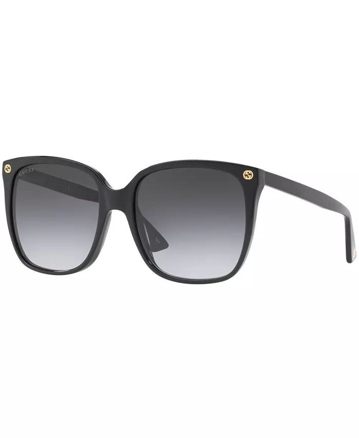 Gucci Sunglasses, GG0022S & Reviews - Sunglasses by Sunglass Hut - Handbags & Accessories - Macy'... | Macys (US)