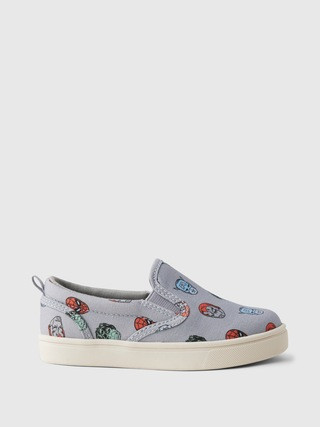 babyGap | Marvel Graphic Slip-On Sneakers | Gap (CA)