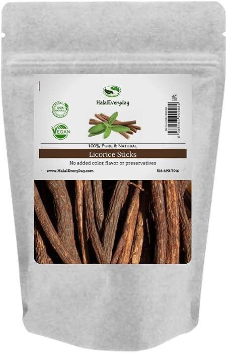 African Licorice Sticks - 1 Lb - 100% Pure Licorice Sticks by HalalEveryDay - Assorted Length - T... | Amazon (US)
