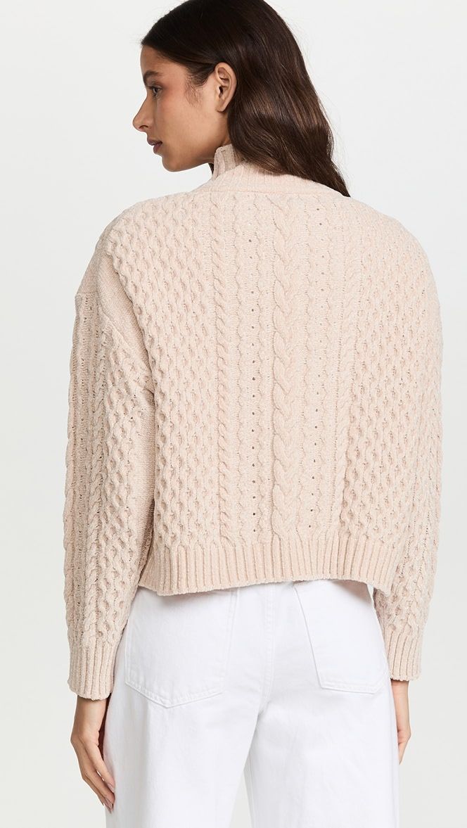 Something Navy
                
            

    Chenille Quarter Zip Sweater | Shopbop