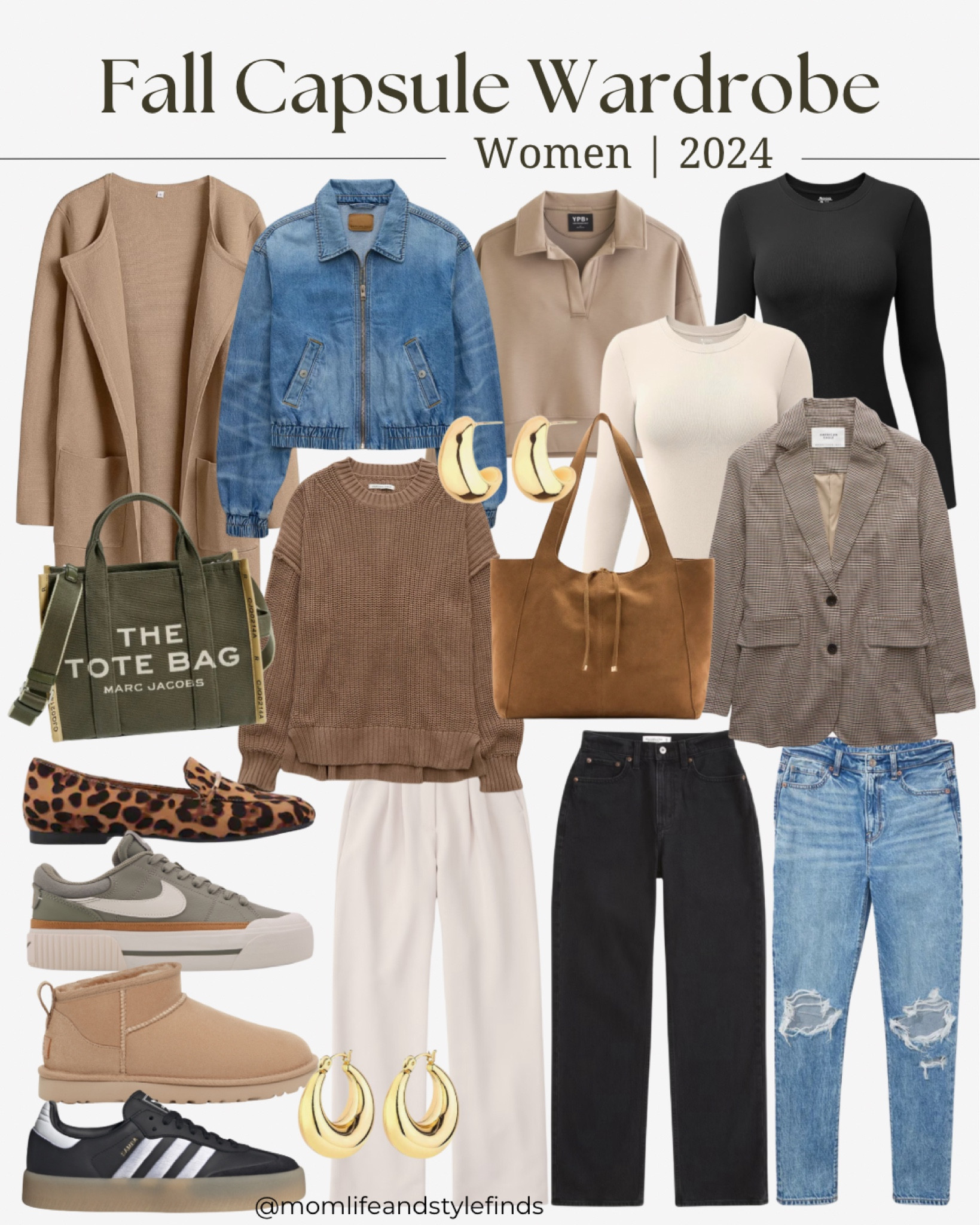Fall capsule wardrobe 2024

Women’s fashion, women’s style, casual style outfit inspo, fall outfit ideas, fall capsule wardrobe, casual capsule, wardrobe essentials, wardrobe basics, style Inspo, Marc jacobs the tote bag, Nike court legacy lift, ultra mini uggs, women’s adidas sambae, women’s sneakers, fall shoes, women’s blazer, women’s jeans, women’s fall jacket, women’s fall sweater

#LTKStyleTip #LTKShoeCrush #LTKSeasonal