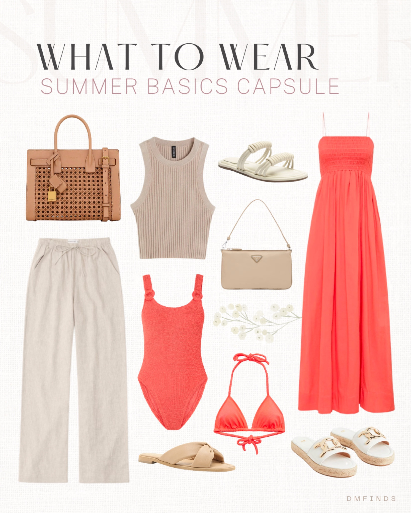what to wear - summer basics - wardrobe capsule essentials 

#LTKFind #LTKstyletip #LTKSeasonal