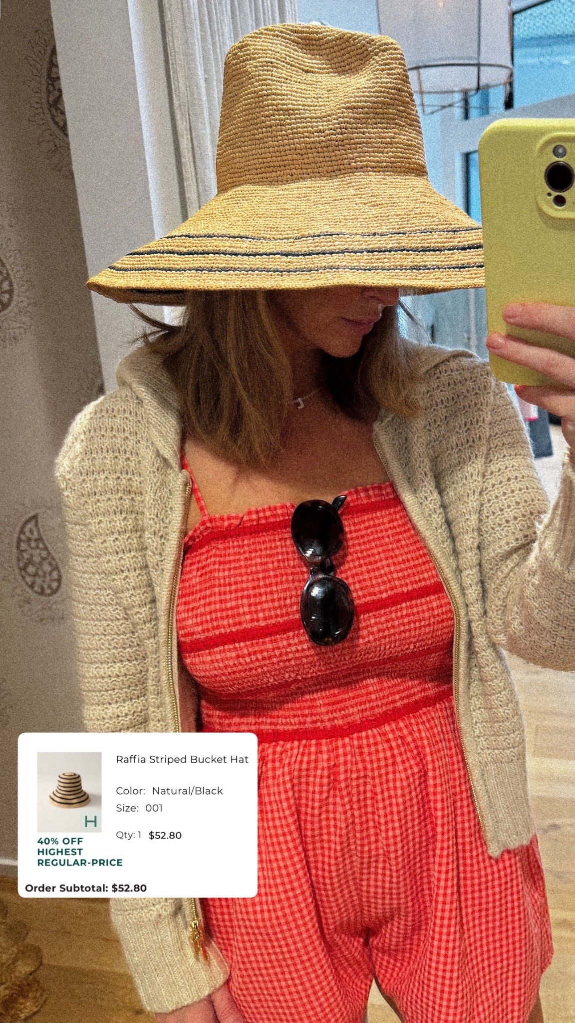 Cutest striped wide brim hat - I found the bucket hat version for half the cost! & it’s even less when you add it to your cart. Currently $52! 

#LTKSeasonal #LTKSaleAlert #LTKTravel
