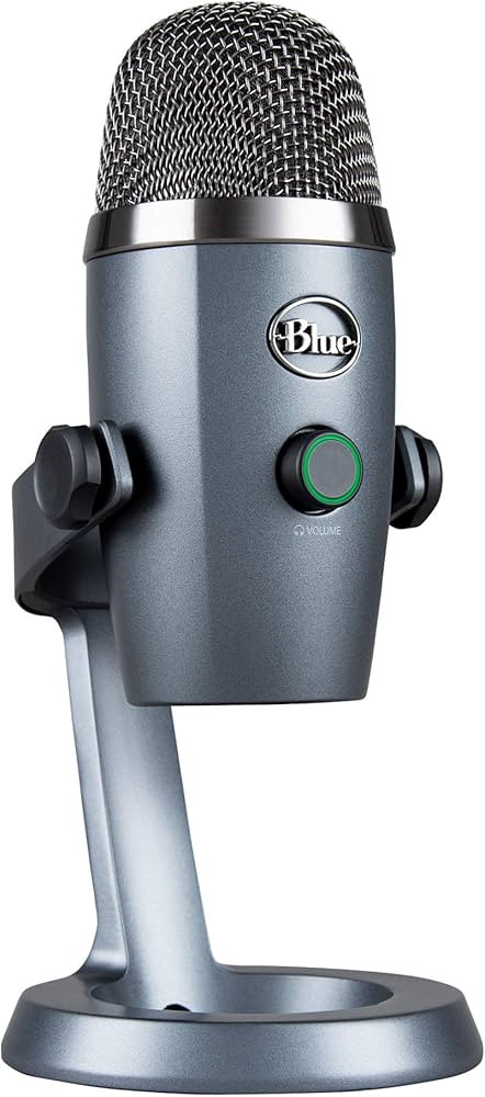 Logitech for Creators Blue Yeti Nano USB Microphone for Gaming, Streaming, Podcasting,Twitch, You... | Amazon (US)