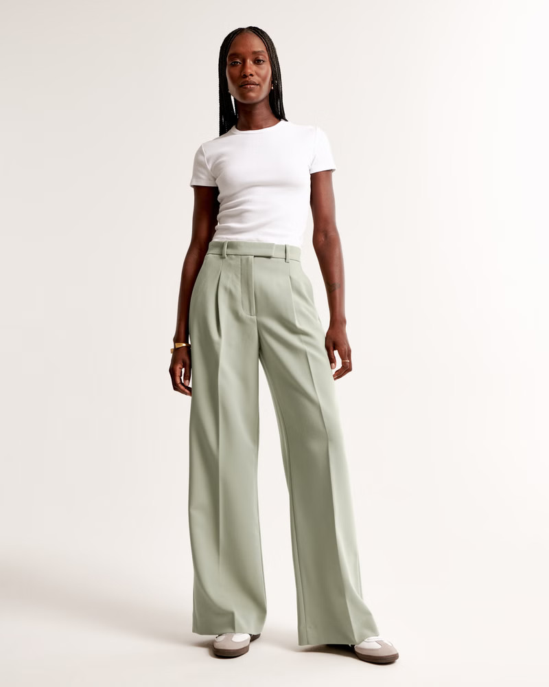 A&F Harper Tailored Pant | Abercrombie & Fitch (US)