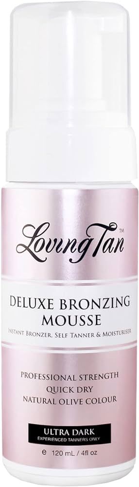 Loving Tan Deluxe Bronzing Mousse - Ultra Dark | Amazon (US)