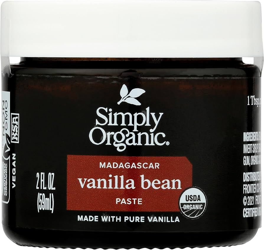 Simply Organic Organic Vanilla Bean Paste, 2 FZ | Amazon (US)