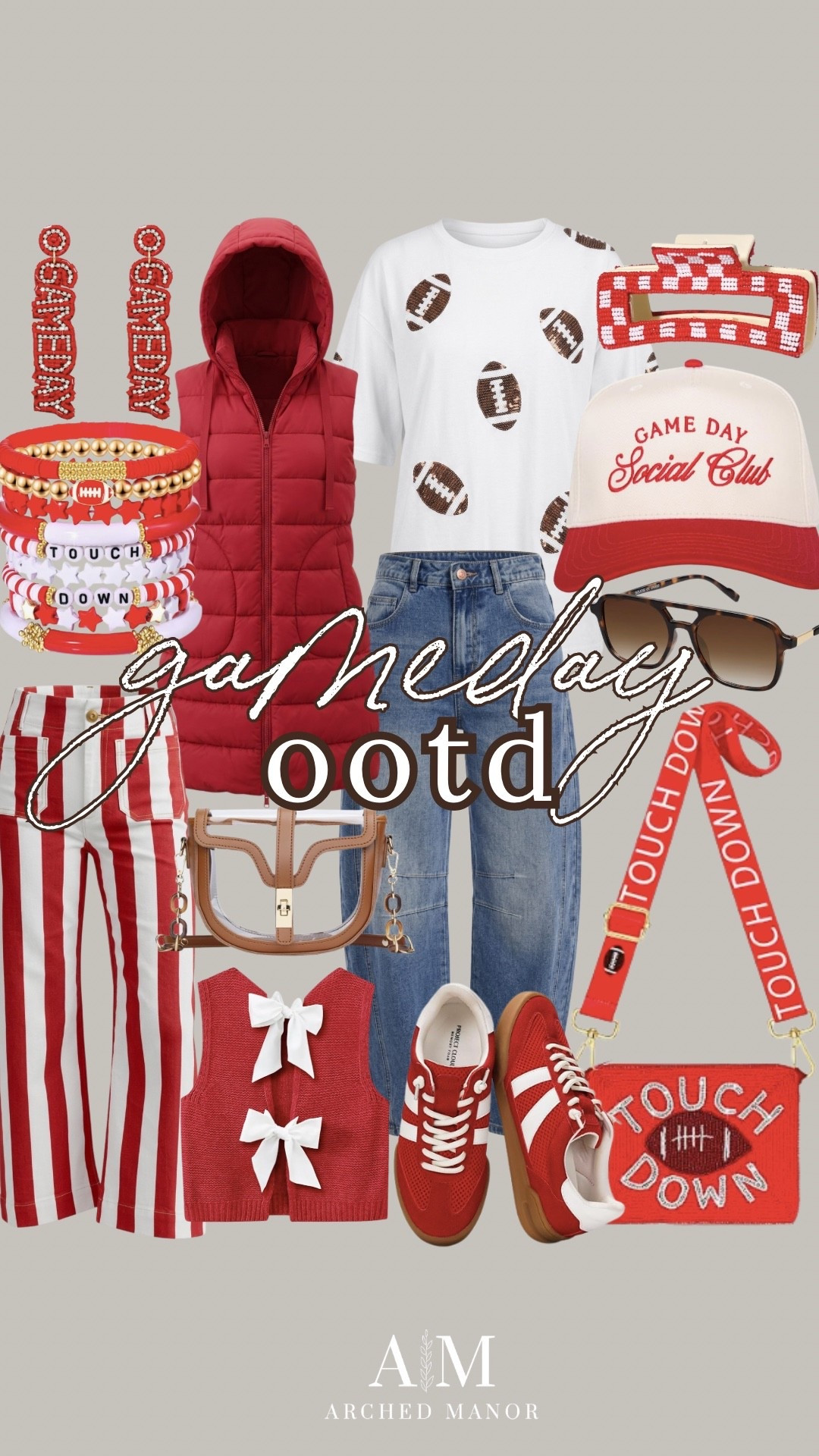 Game day style perfect for the stadium! All the looks you need to cheer on your team.

#LTKSeasonal #LTKootd