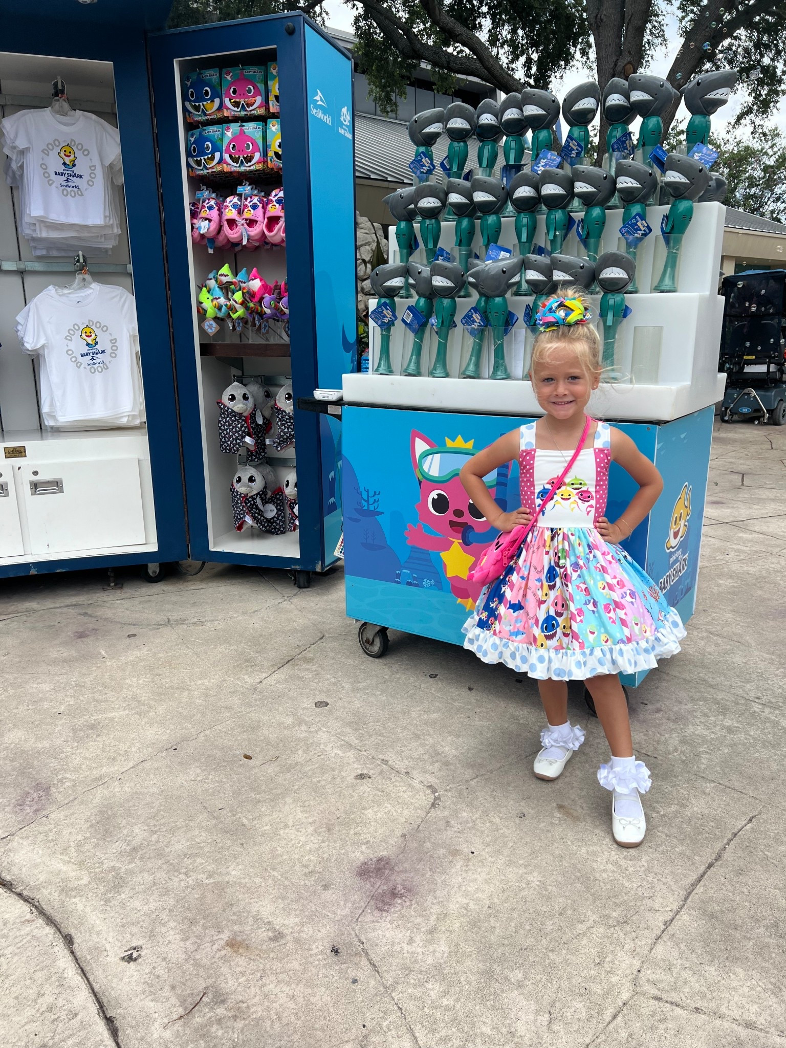 The perfect Baby Shark outfit to see the new live show at Sea World. I out a petticoat under the dress to make it more fluffy  

#LTKBaby #LTKStyleTip #LTKKids