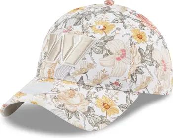 New Era Women's New Era Cream Washington Commanders Bloom 9TWENTY Adjustable Hat | Nordstrom | Nordstrom