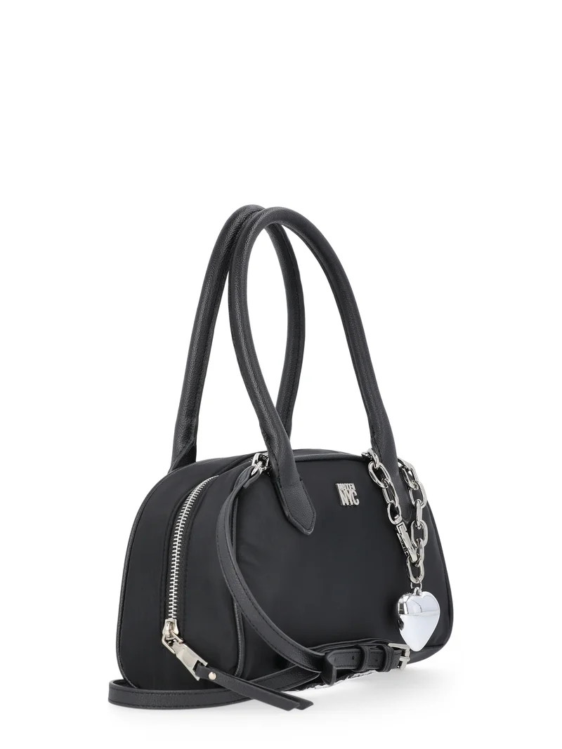 Madden NYC Women's East West Bowler Bag, Black | Walmart (US)