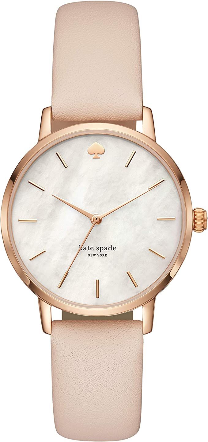 Kate Spade New York Women's Metro Stainless Steel Quartz Watch | Amazon (US)