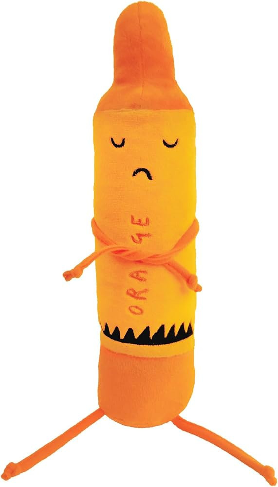 MerryMakers The Day the Crayons Quit Orange Soft Plush Crayon Toy, 12-Inch, from Drew Daywalt and... | Amazon (US)