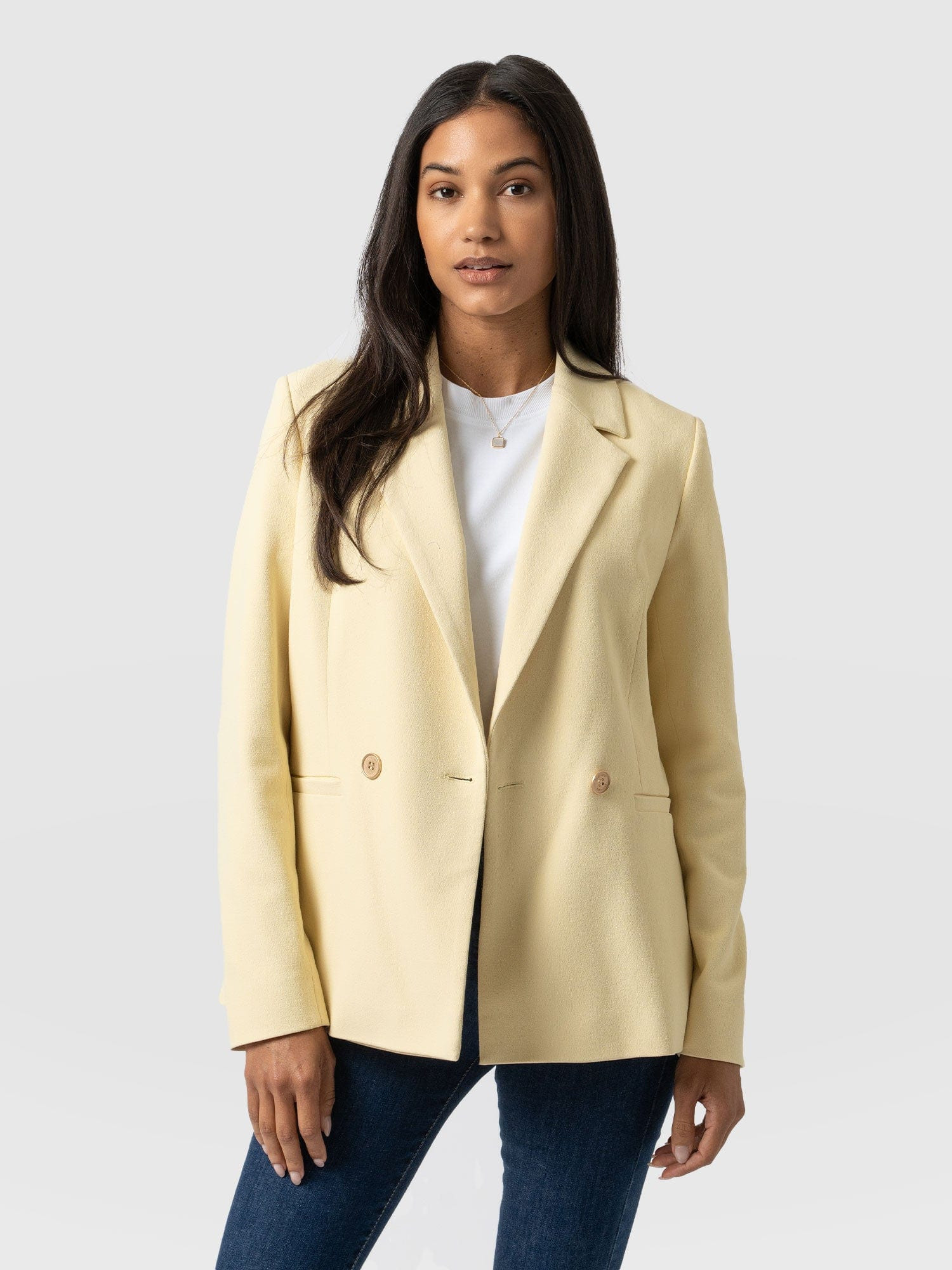 Carmen Blazer - Yellow | Saint + Sofia