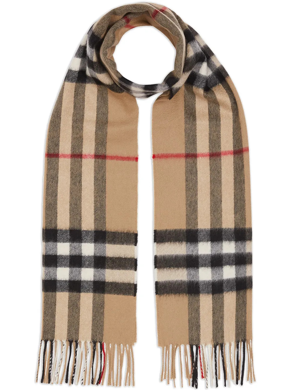 cashmere Classic Check scarf | Farfetch Global