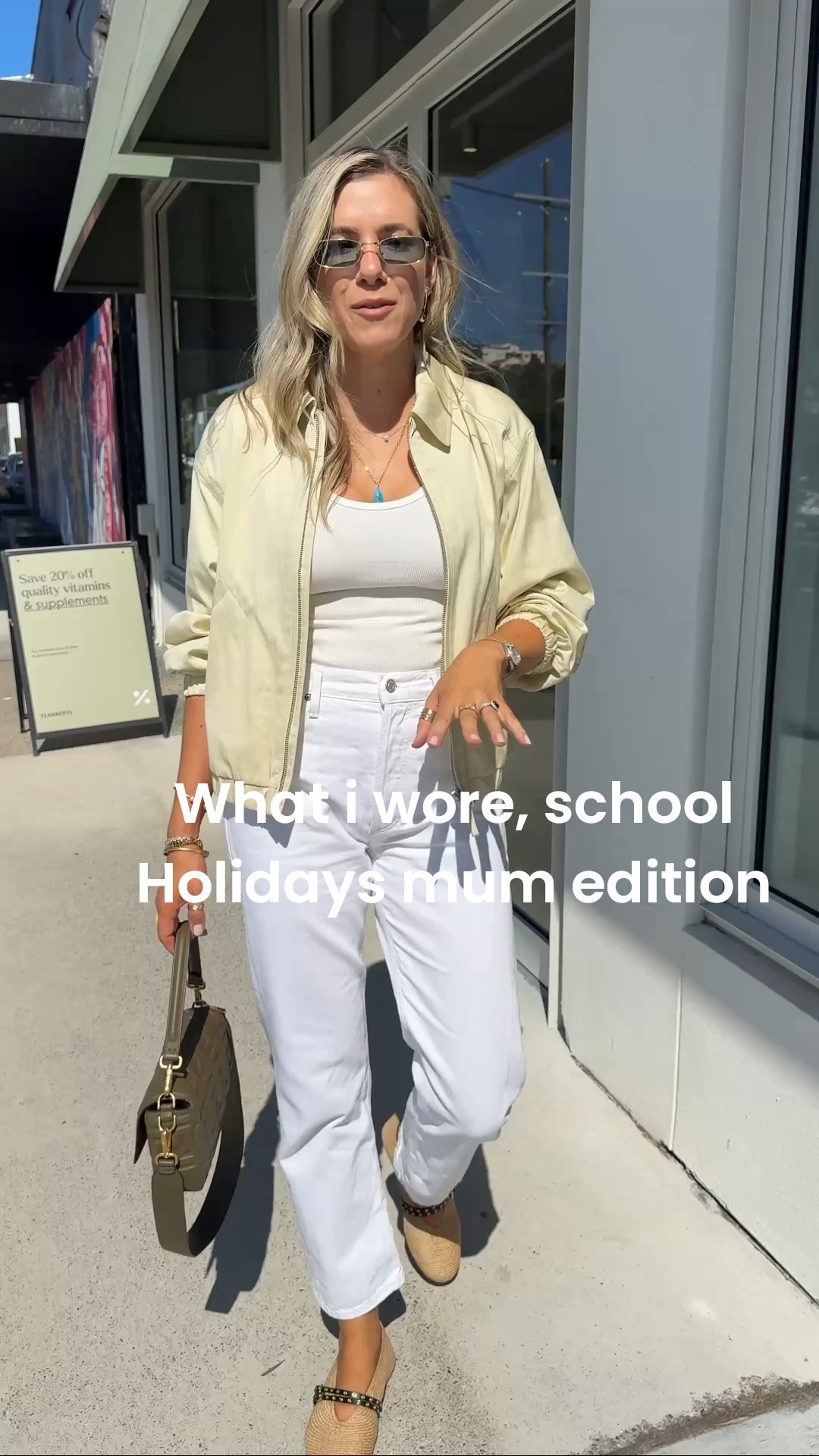 Mum run on school holidays featuring my new favourite bomber jacket

Uniqlo bomber size M
Theo tank size M
Agolde jeans size 27


#LTKjeans #LTKspring #LTKstyletip