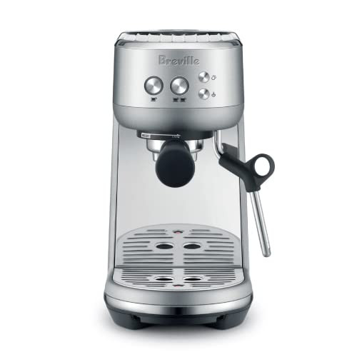 Breville the Bambino Espresso Machine with Auto Milk Frother, Espresso Maker with Seconds Heat Up, Cappuccino & Latte Machine for Home, BES450BSS, Brushed Stainless Steel | Amazon (US)
