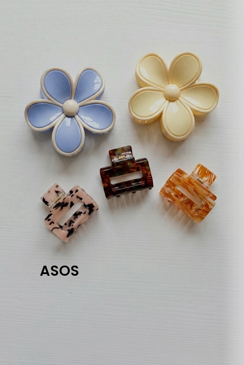 ASOS summer hair grips 🌼