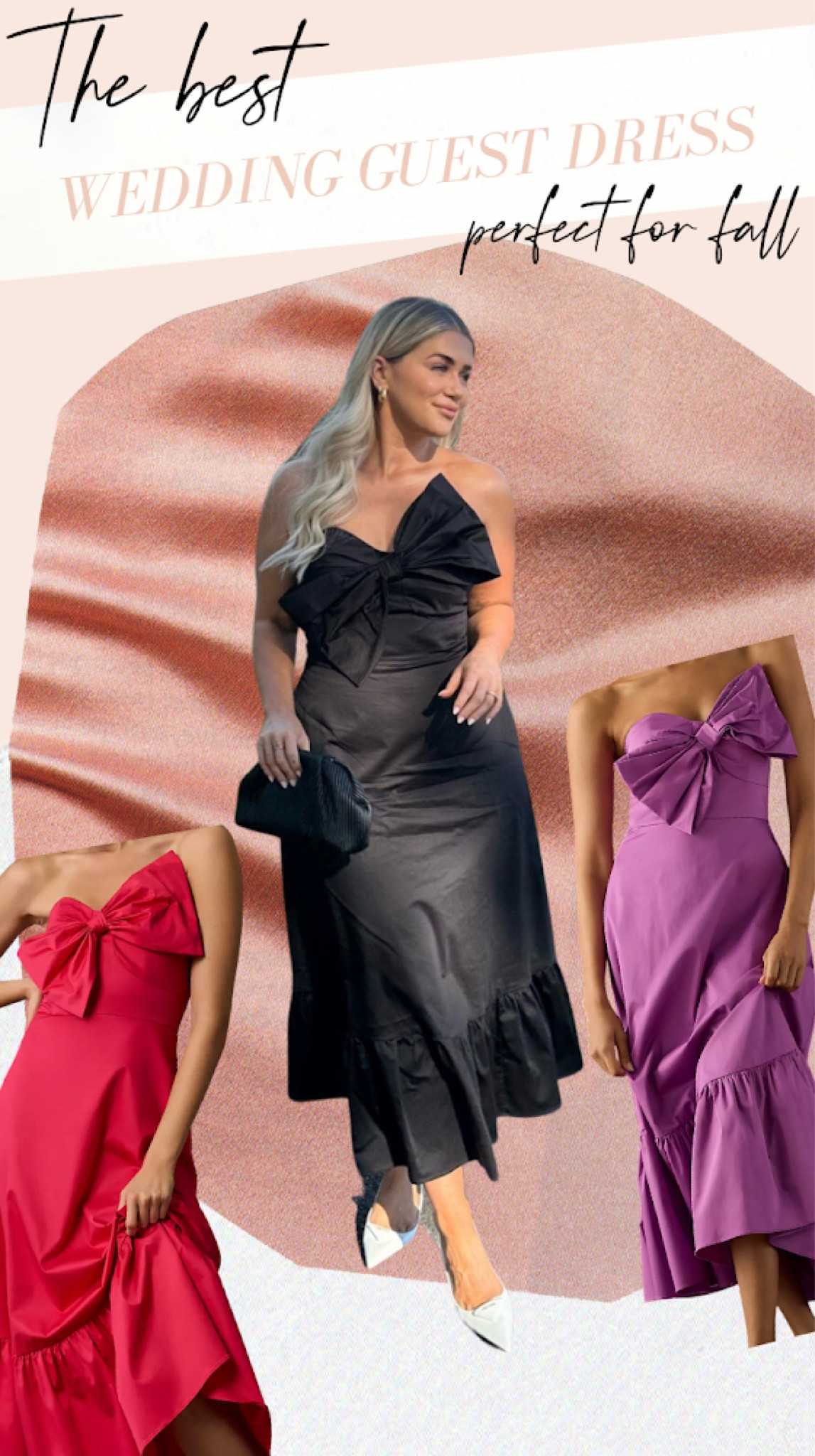 One of my favorite wedding guest dresses this fall💃🏻✨

Size- 10 (a little snug in hips)

#midsize #weddingguestdress #fallwedding