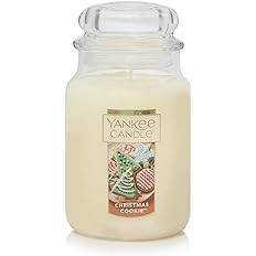 Yankee Candle Company Yankee Christmas Cookie Scented, 22oz Single Wick Candle, Over 110 Hours of... | Amazon (US)