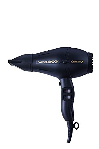 Turbo Power Twin Turbo 3900 Advanced Hair Dryer - Black | Amazon (US)